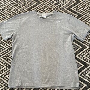 Gymshark Light Gray Short Sleeve Tee
